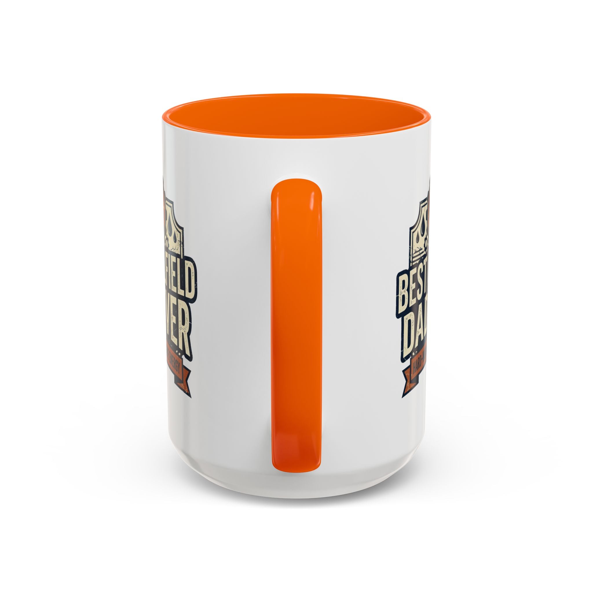 Best Oilfield Dad Ever Accent Mug | Coffee Mug, 11oz or 15oz