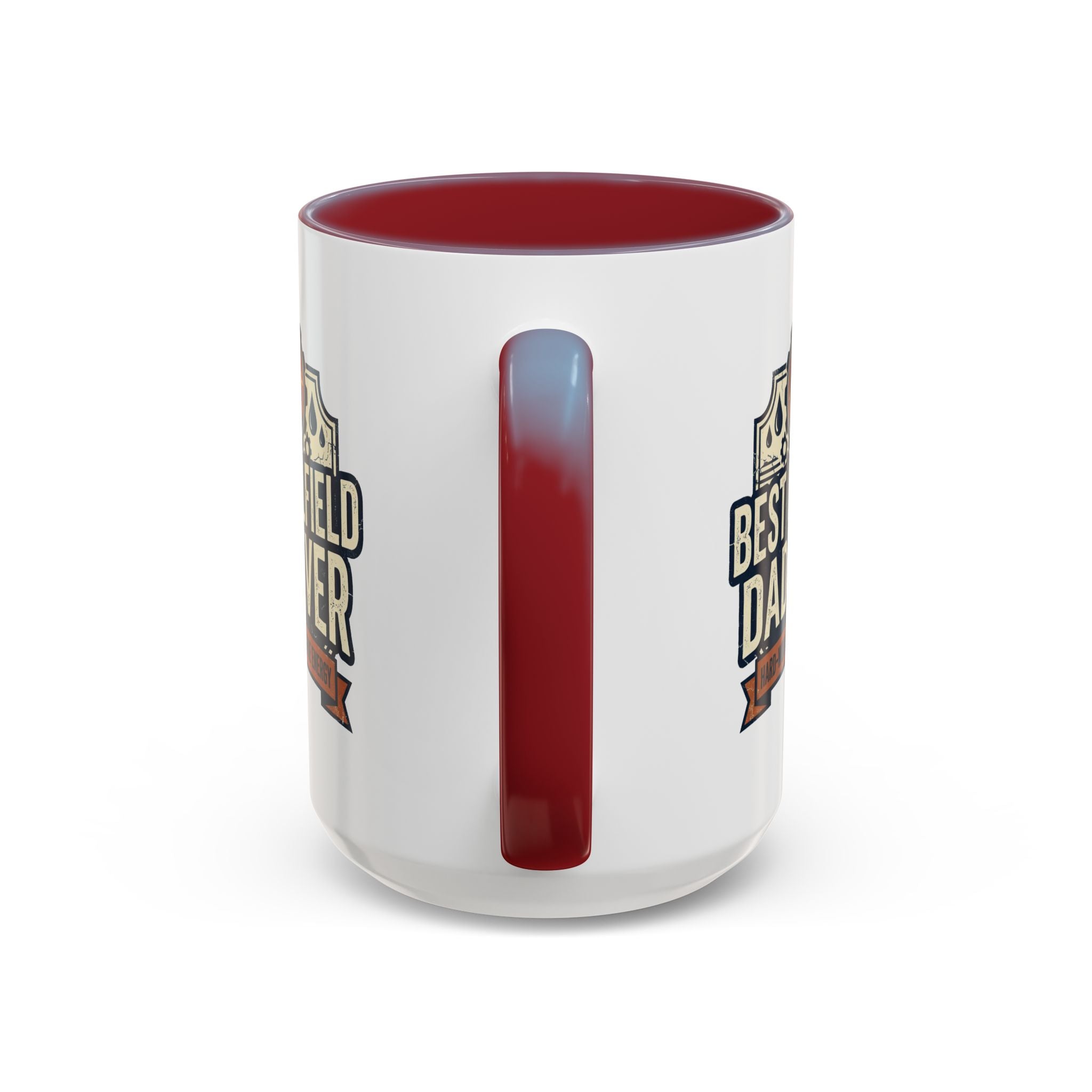 Best Oilfield Dad Ever Accent Mug | Coffee Mug, 11oz or 15oz