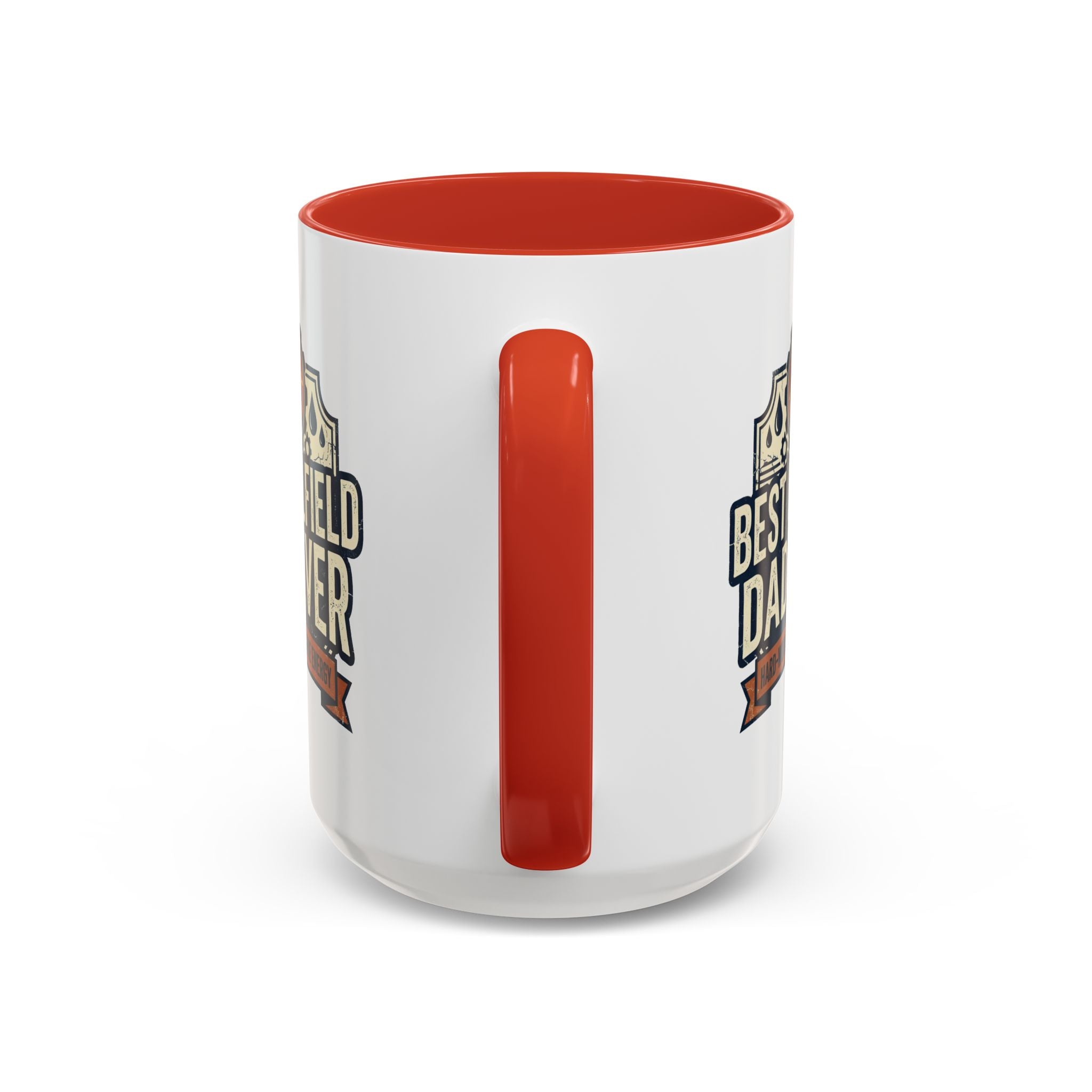 Best Oilfield Dad Ever Accent Mug | Coffee Mug, 11oz or 15oz