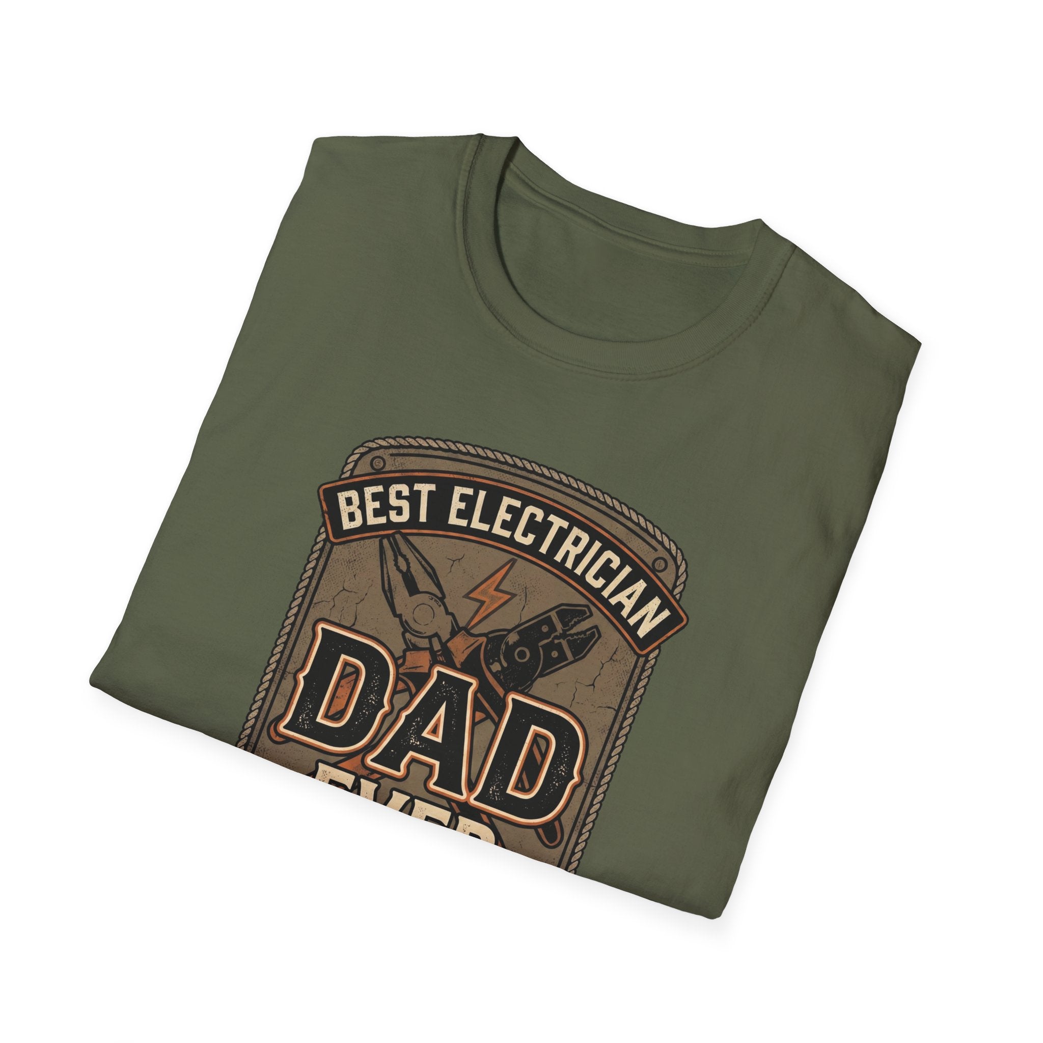 Best Electrician Dad T-Shirt