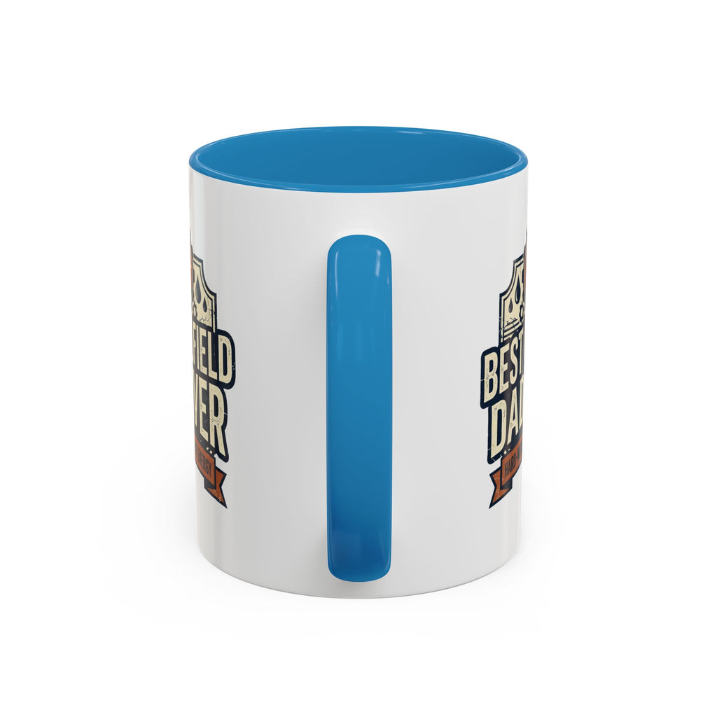 Best Oilfield Dad Ever Accent Mug | Coffee Mug, 11oz or 15oz