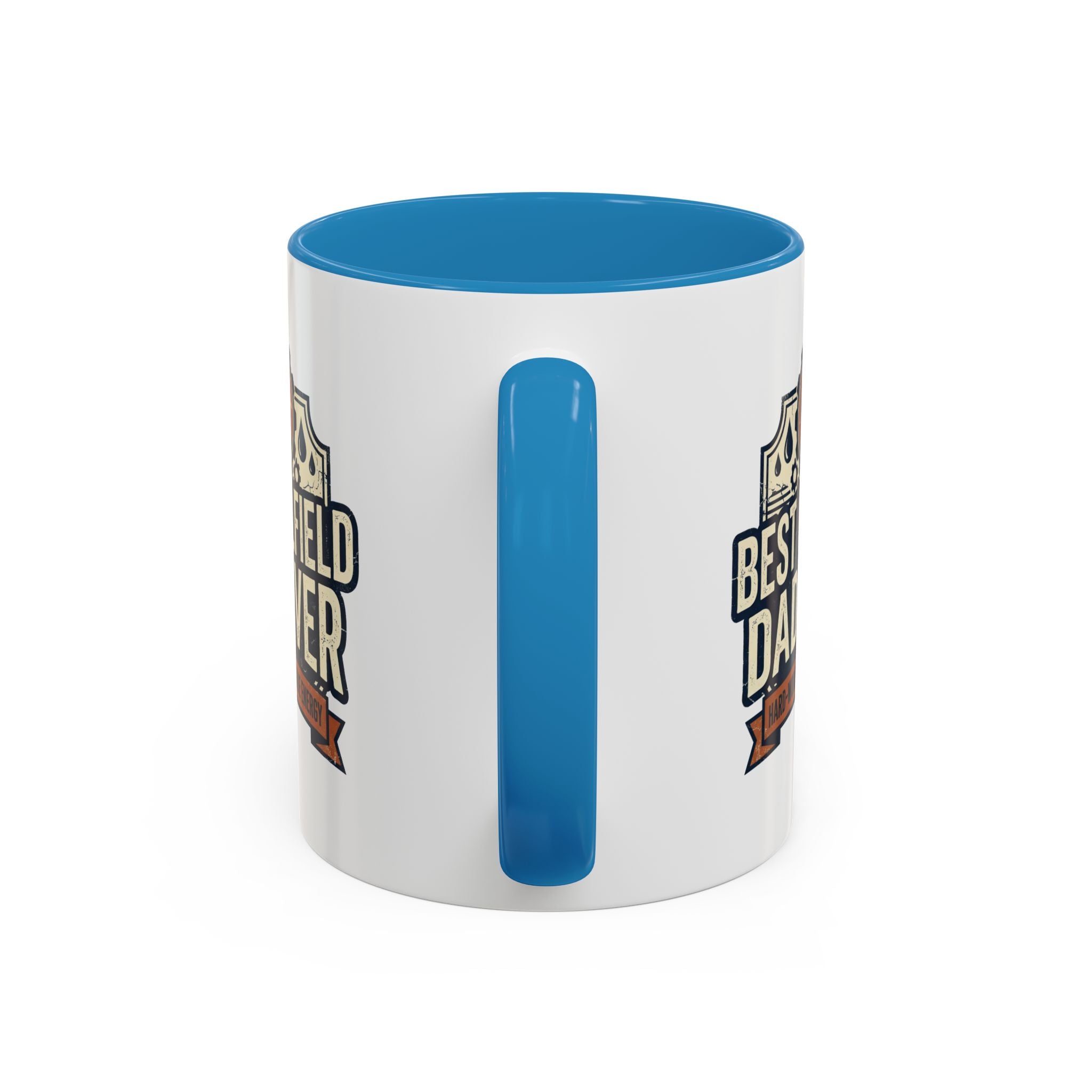 Best Oilfield Dad Ever Accent Mug | Coffee Mug, 11oz or 15oz