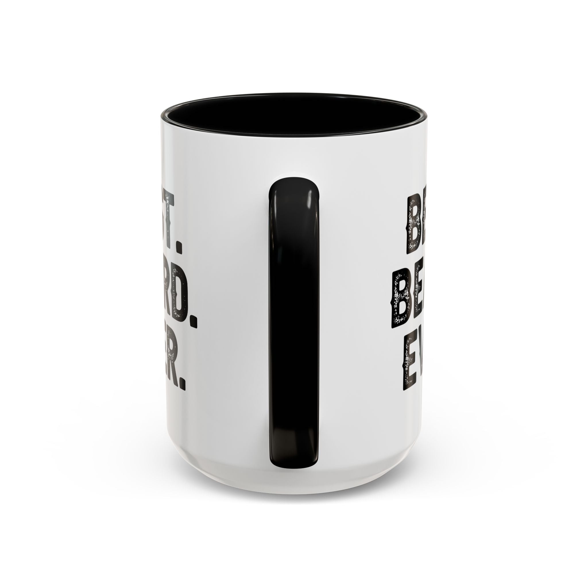 Best. Beard. Ever. Accent Coffee Mug | 11oz or 15oz, Black or Red Handle