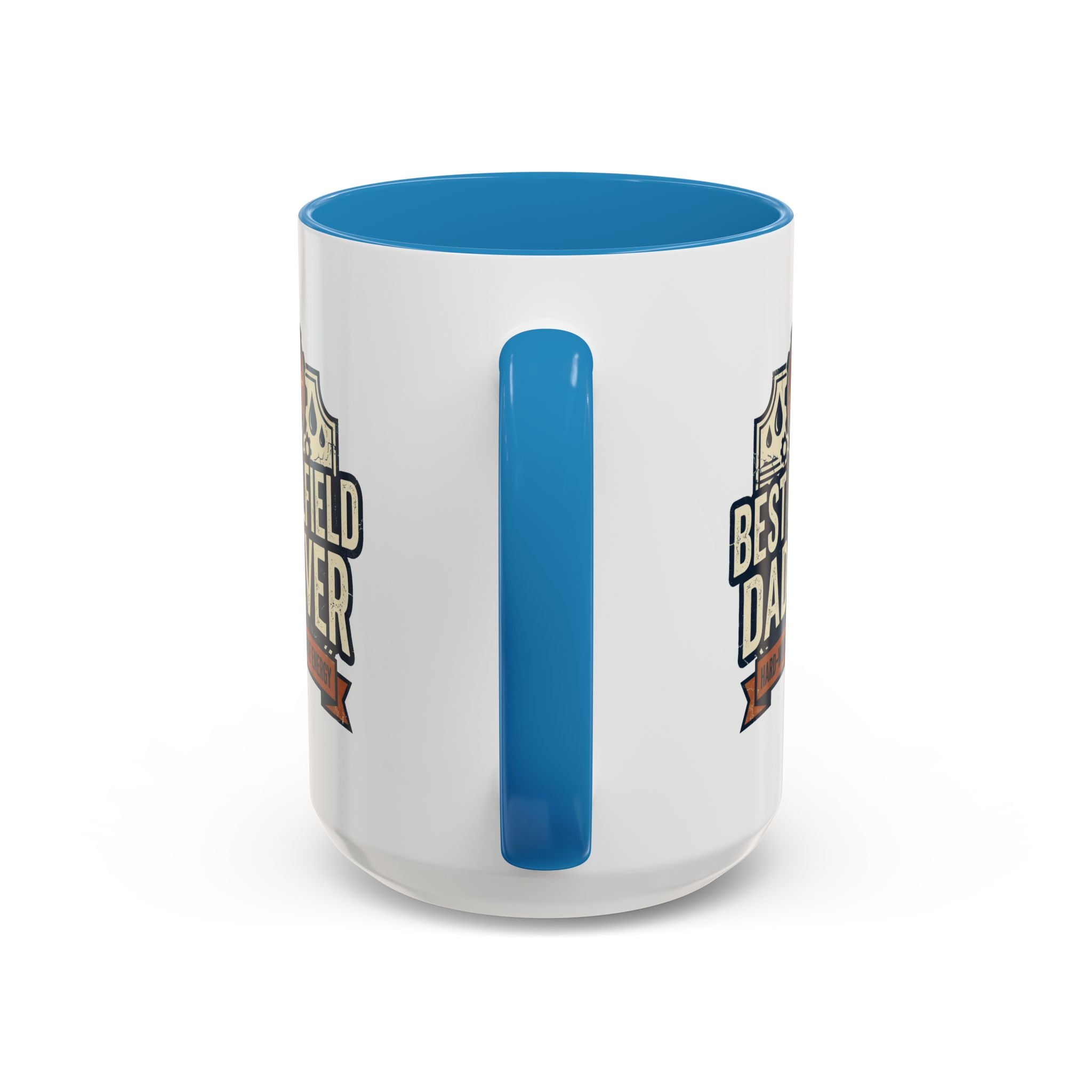 Best Oilfield Dad Ever Accent Mug | Coffee Mug, 11oz or 15oz