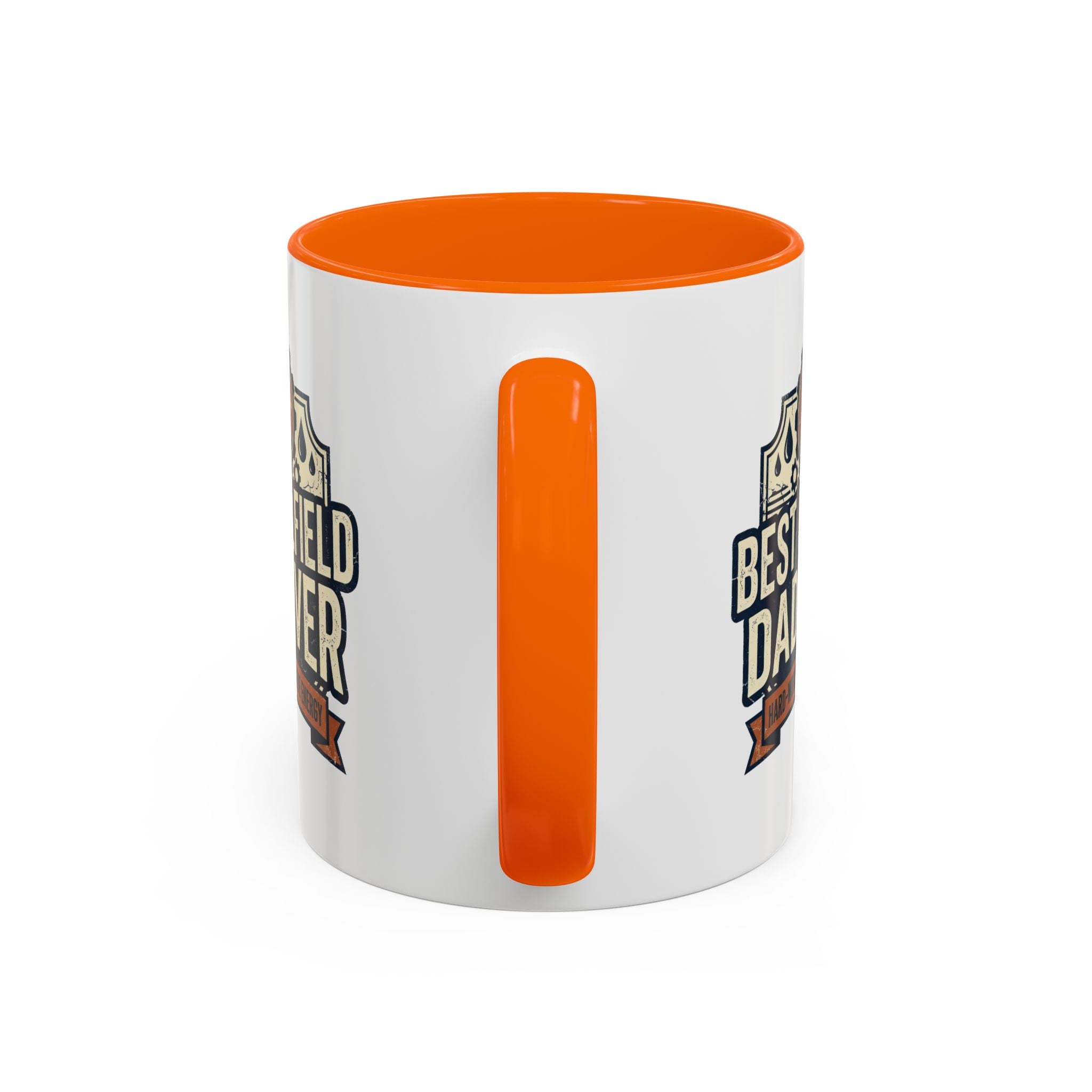 Best Oilfield Dad Ever Accent Mug | Coffee Mug, 11oz or 15oz